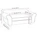 vidaXL Hundebett, 72x45x30 cm, Für Mittelgroße Haustiere, Weiches Plüsch & Schaumstoff, Grau, Katzen- oder Hundesofa, Holzbeine, Haustiersofa, Innenbereich