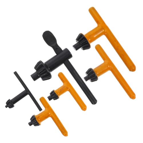 Housoutil Chiave Per Trapano 6 Misure Di Ricambio Per Trapano Elettrico Utensile Di Serraggio Accessorio Per Avvitatore A Percussione Set Di Chiavi Con Impugnatura A Pollice