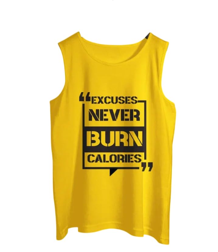 Tora Typographic Print Sando Round Neck Gym Vests for Men | Graphic Print Sando Gym Vests Men | Sleeveless Printed Cotton Gym Vests for Men-image-45