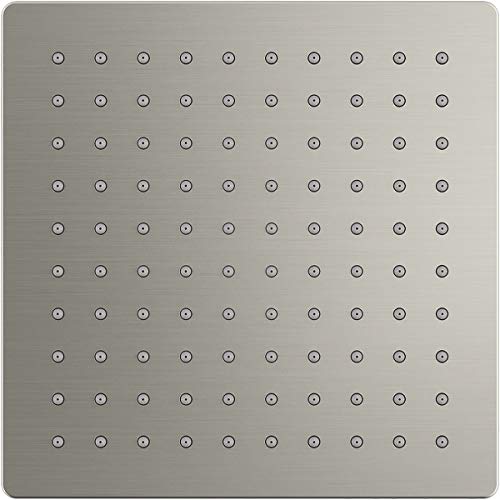 Kohler 26148-G-Bn Honesty 8 Inch Single-Function Rainfall Showerhead, Wall- Or Ceiling-Mount Square Shower Head, 1.75 Gpm, Vibrant Brushed Nickel #TOP2