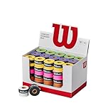 Wilson Nastro per Impugnatura, Ultra Overgrip, Morbido, Sottile, Assorbimento Ottimale di Sudore e Umidità