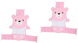 Abaodam 2 Pçs Rede De Banho Banheira De Bebê Assentos De Bebê Dobrável Banheira De Bebê Recém-Nascido Rede De Banheira De Bebê Sentar-Se Rede De Banheira Rede De Banho Rede De Banho