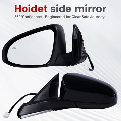 Left Side Mirror Fits Toyota Camry 2015-2017 by Hoiedt - Used condition - Image 7
