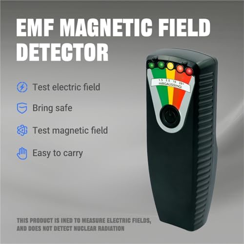 Medidor Gauss Digital K3 con 5 LEDs para Radiación miniatura 2