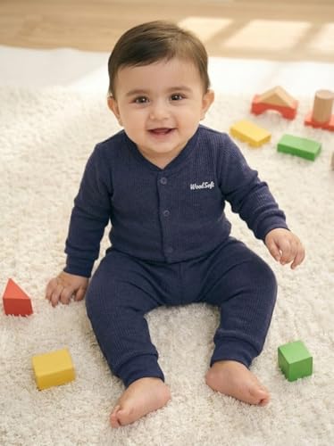 Image of Top and Pyjama Set Thermal for Unisex Baby