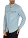 Levi's de los Hombres Camisa Occidental de Barstow, Azul, XL