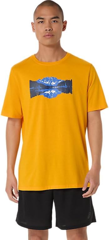 ASICS Men's MIRROR SERENITY TEE Running Apparel