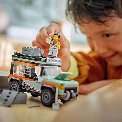 LEGO City Off-Road 4x4 Mountain Truck Toy Set, Building Toys for 6+ Year Old Boys & Girls - Image 3