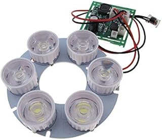 6LED Panel with Lens For night verison camera lighting 60d - White D15 - 4