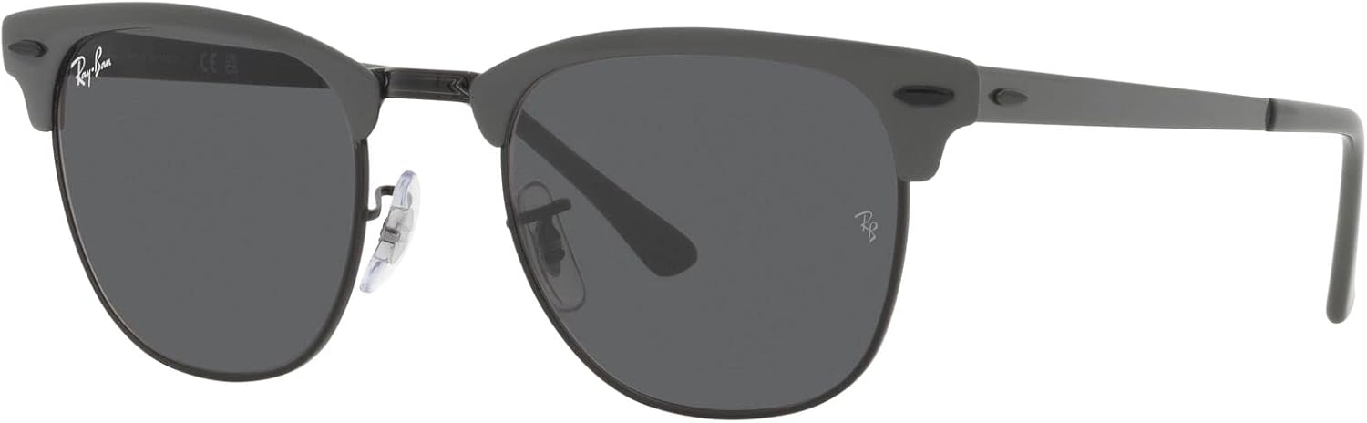 Miniatura 2 de Ray-Ban RB3716 Clubmaster Metal Square Sunglasses