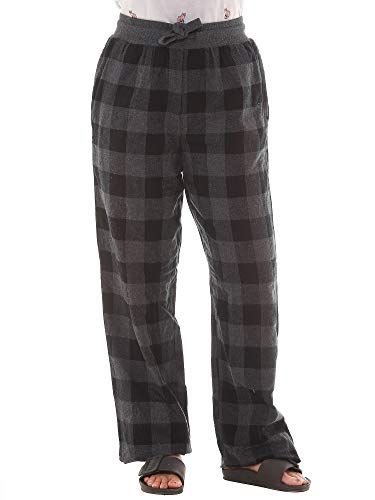 Image of Womens Multicolor Cotton Checkered Pyjama | Checks Pajama for women with Elastic & Drawstring Plus Size (S TO 8XL)