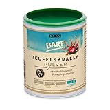 GRAU - das Original - 100% reines Teufelskralle Pulver, für Sehnen und Bänder, Gelenkpulver zur Unterstützung der Beweglichkeit & Gelenkfunktion1er Pack (1 x 300 g), Ergänzungsfuttermittel für Hunde