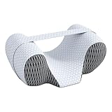 Sharplace Almohada para Dormir Boca Arriba, Gris Oscuro