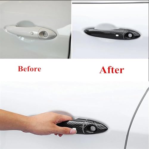 Accesorios para Mazda CX-7 2006-2012: marco cubierta de manija exterior 5