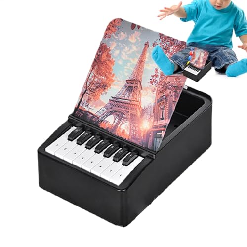 Calendario de escritorio musical que reduce el estrés laboral tocando 32 canciones famosas
