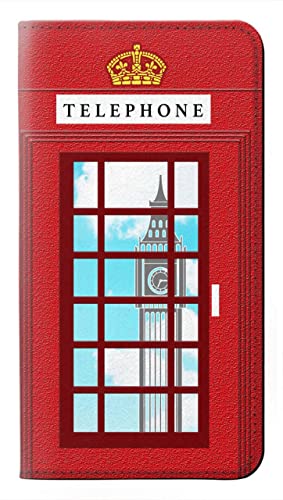 Housse Samsung Galaxy A26 style cabine anglaise pour vos voyages