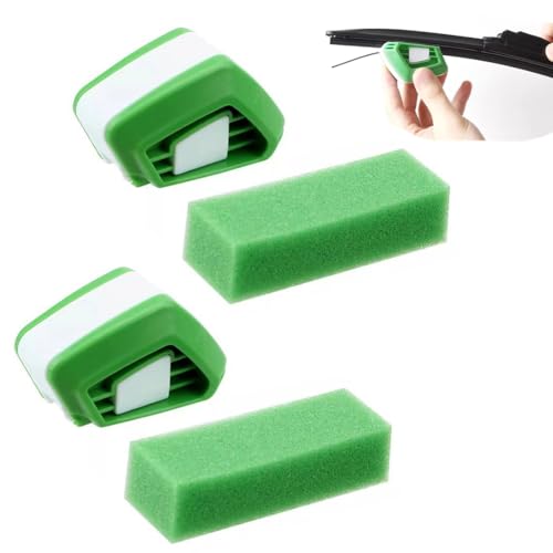 Yuzna Cortador De Escobillas Limpiaparabrisas, 2 Piezas Herramienta De Reparación Y Extracción, Limpiador Universal Para Todos Los De Coche, Herramientas De Limpieza De Parabrisas De Coche