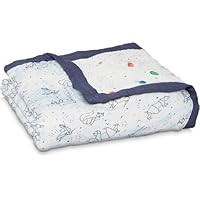 Aden + Anais – Couverture De Rêve En Mousseline Pour Une Chambre D'enfant Et Berceau, Parure De Lit Unisexe Pour Tout-petits Et Nourrissons, Cadeau Prénatal Et De Liste De Naissance, Around The
