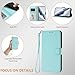BEENTRYS Wallet Case for Oppo A5 Pro 5G / 4G Cover,PU Leather Flip Folio Case Card Slots Holder Kickstand Magnetic Closure Durable Shockproof TPU Protective Phone Case-Mint