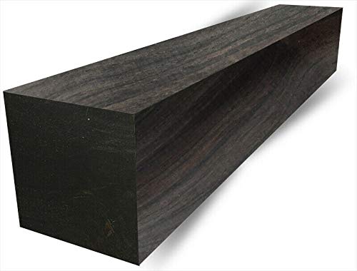ONE Beautiful Exotic ZIRICOTE Turning Blank Lathe Lumber 2 X 2 X 12''