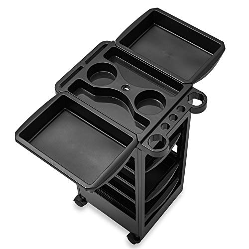 Saloniture Beauty Salon Rolling Trolley Cart with 5 Drawers - Thumbnail 3