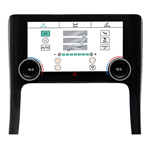 ASVEGEN 10 Inch LCD Touch Screen Air Conditioning Climate Control AC Panel for Land Rover Range Rover Sport L320 2010-2013, Asv-LRAC09-us