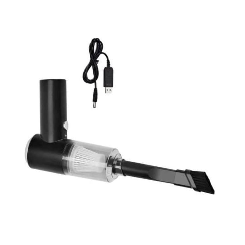Image of Handheld Vacuum Car Cleaner Air Duster Wireless Rechargeable Home Pet Hair Vacuum, Portable USB Vacuum Cleaner with LED Light for Home (2 in 1 Vacuum Cleaner 120 w)