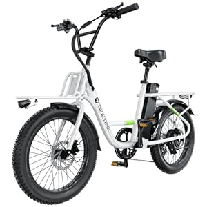 isinwheel U7 E Bike for Adults Electric Bike with Dual Cargo