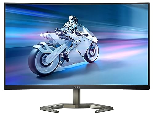 PHILIPS Evnia 27M1C5500VL Gaming Monitor, 27", Display Curvo VA, QHD 2560X1440, 165Hz,1ms, 2xHDMI, 1x DP, colore nero - Monitor - Immagine 1