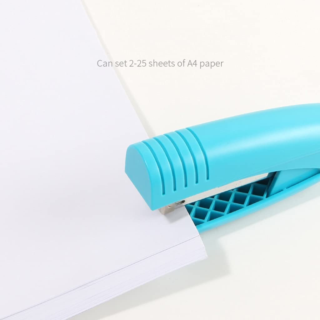Agrafeuse manuelle for bureau à domicile, capacité de 20 feuilles, agrafeuse portable durable for ou maison(E)
