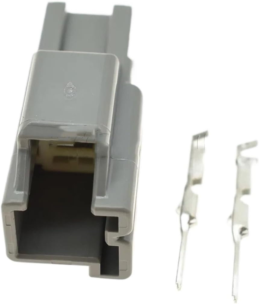 1-20Kits 2 Pin Female Male Automotive Plug Electric Wire Harness Socket For 7282-6443-40 7283-6443-40 AICNRUT(Male female set,10Sets)