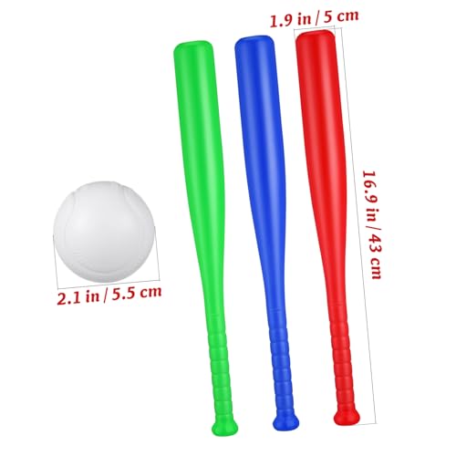 Jeu baseball plastique enfant léger sécurisé pour débutant