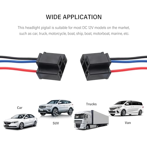 Stacool STACOOL-H4 CHA TOU-0906 2Pcs H4 Headlight Connector thumb #6