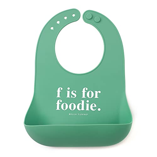 Image of Bella Tunno Wonder Bib – Waterproof Silicone Bibs for Boys & Girls, Non-toxic & BPA Free Silicone Baby Bibs & Toddler Bibs