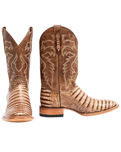 Cody James Men's Caiman Belly Western Boot Broad Square Toe - Bb90