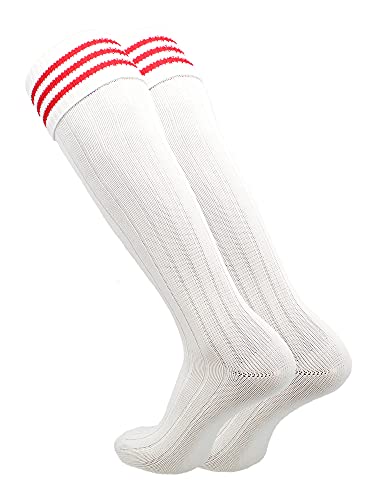 Image of Soccer Socks With Fold Down Top - European Style for Adults - Men and Women