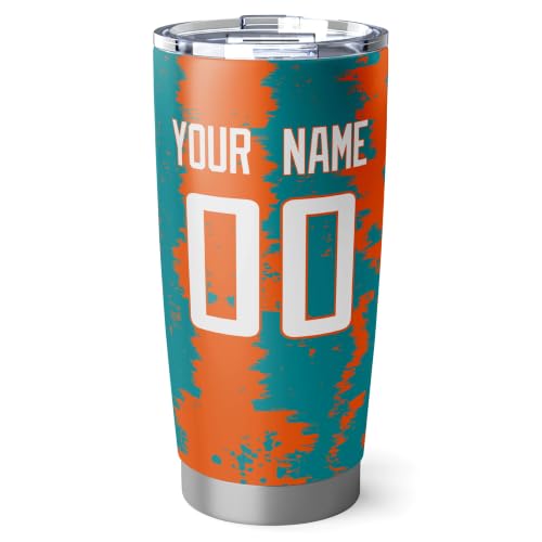 Image of ANTKING Miami Tumbler 20oz Travel Mug Custom Number Name Gifts