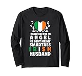 Photo Gallery funny smartass irish husband ireland flag spouses maglia a manica Photo Gallery funny smartass irish husband ireland flag spouses maglia a manica