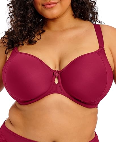 Soutien-gorge T-shirt rouge Elomi Nerina 95F lingerie moulée grande taille