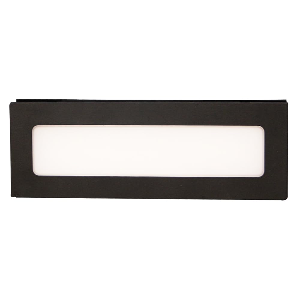 LightHub LED CCT 3000K 4000K 6500K Outdoor Indirect IP65 Wall Brick Light Recessed | Black