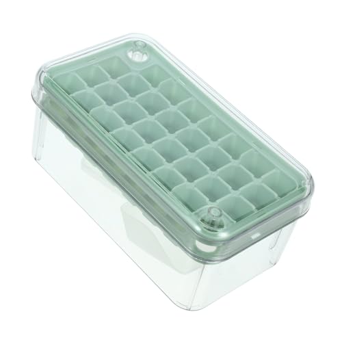 Set de cubitera doble capa verde con tapa miniatura 1