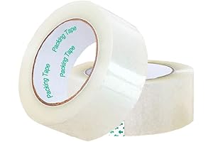 Transparent Packing Tape 2 Rolls, 120 yards