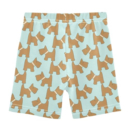 Girls' Shorts Soft Summer Soft Boxers Short Cute Scotch Terriers Leggings Dance Bottoms3