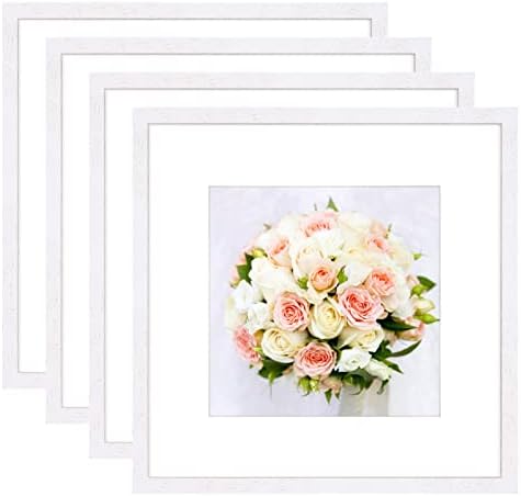 A5 Picture Frame Made of Solid OAK Wood with Perspex Front,21x15cm Photo Frame Display 9 x 14 cm Picture with Mat or 8 x 6 inch without Mat,Freestanding and Wall Mountable,2 Pack