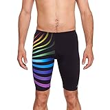 Zoggs Herren Badeshorts Spectrum Jammer Schwimmen Anzug – Schwarz/mehrfarbig, 96,5 cm