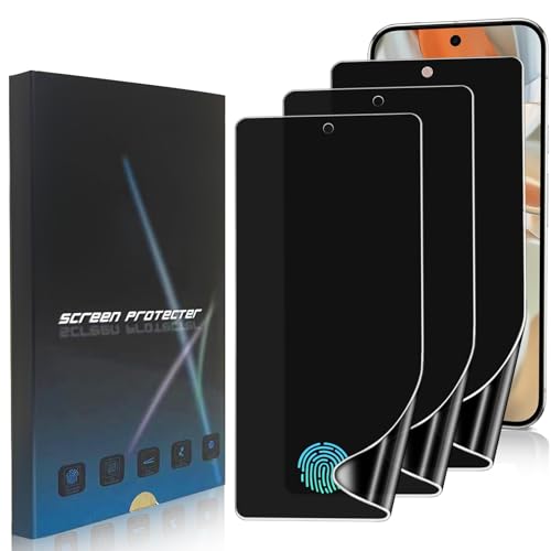 zonyee 3 Pack TPU Privacy Screen Protector for Google Pixel 9 Pro XL 6.8"