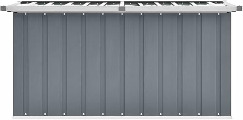 Caja de almacenamiento de jardín, caja de almacenamiento exterior resistente a la intemperie para patio para familia para patio