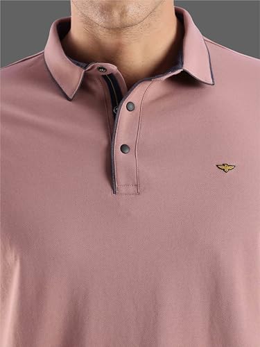 Image of STELLERS Men's Premium Softberry Pique Polo T-Shirt | Feather Touch Feel |Regular Fit| Odour Resistant| Anti-Static| Wrinkle Free | Quick Dry | Stretchable | Lightweight | Sweat-Proof