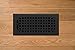 Black Powder Coated Steel Rockwell Register for Floor/Wall Use - 4