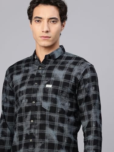Image of Majestic Man Pure Cotton Printed Trendy & Comfortable Casual Shirt